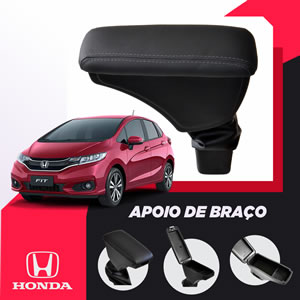 Apoio Descanso Encosto de Braço para HONDA - Articulado, Porta-caneta, Porta-objetos com dois compartimentos