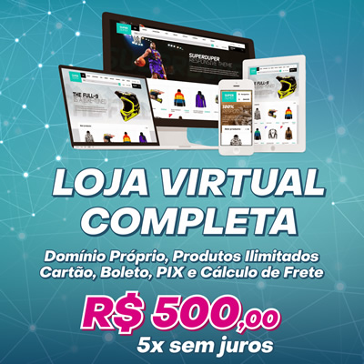 Criação de Site e Loja Virtual - Faça Vendas Online